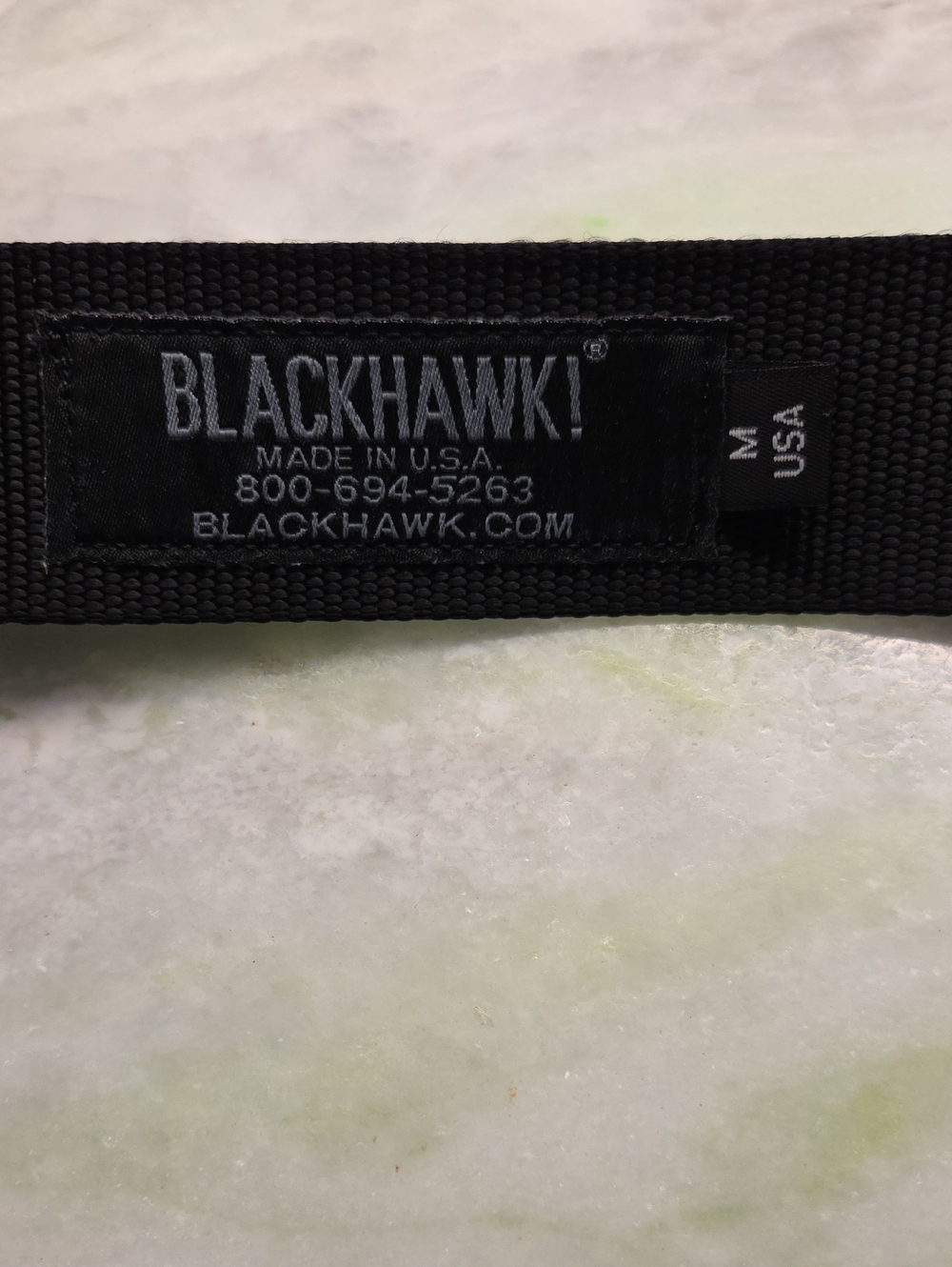 BLACKHAWK! Men's Black Tactical Belt - Medium